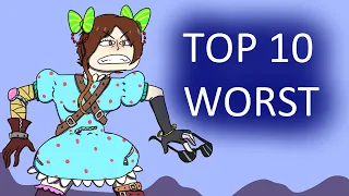 RWBY: Top 10 Worst Designs