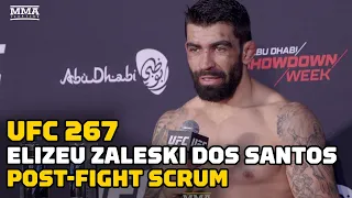 Elizeu Zaleski Dos Santos Reacts To Controversial Referee: ‘He’s Putting People In Danger’ | UFC 267