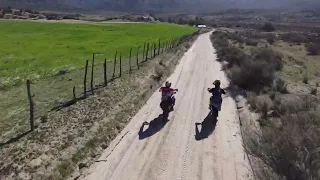 Rancho Meling - Skydio 2 - Ride the Baja - Myles West - Baja California - Husqvarna 300