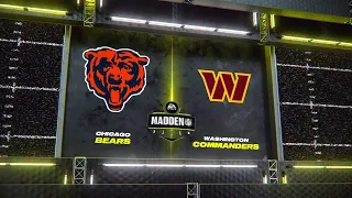 Madden NFL 24 | Chicago Bears vs Washington Commanders - Simulation | Week 5 | PS5 Gameplay