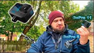 ПОДАРИЛИ GoPro 11/ СРАВНЕНИЕ МОЕЙ СТАРОЙ И НОВОЙ КАМЕР/Работа в доставке Uber Eats Canada