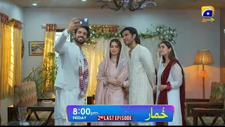 Khumar 2nd Last Episode Full Teaser Review | Khumar ep 49 promo review by Reporter point #khumar