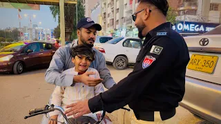 Police ny pkr leya || Ali dr gaya 🥹|| Ali ka ro ro k bura hall 😭 ||