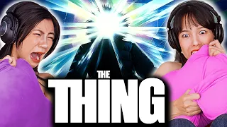 Foreign Girls React | The Thing | First Time Watch