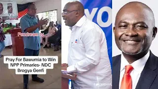 Ken Agyapong win cause panic in NDC as they pray for Bawumia to win! Charles fires on Alan to attack