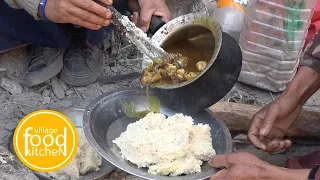 chicken curry and Dido || village food kitchen || lajimbudha ||