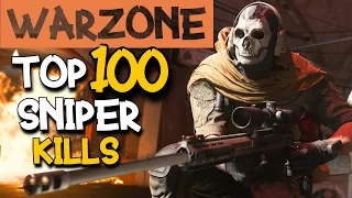 WARZONE TOP 100 ONLY SNIPER KILLS - BEST HIGHLIGHTS! - Epic & Funny Moments