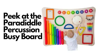 There's a new way to make music, it's the Paradiddle Percussion Busy Board from eSpecial Needs