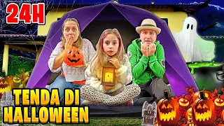 SOPRAVVIVIAMO NELLA TENDA DI HALLOWEEN PER 24 ORE CON MAMMA CINZIA!