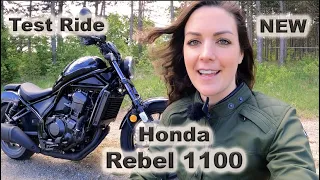 The New Honda Rebel 1100 - Test Ride Review - 2021 CMX1100 Rebel