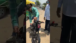 Watch till End 😱 49cc Dirt Bike For Kids | Happy Customer From Ahmedabad | TCH Store #shorts