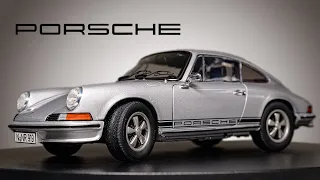 Unboxing Porsche 911 S Coupé 1968 Scale 1:18 | Vintage Diecast Model Car