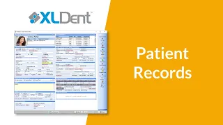 XLDent Dental Software Demo - Patient Records