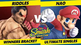 Tokyo SBC - Riddles (Kazuya) Vs. Nao (Mario) Smash Ultimate - SSBU
