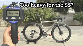 I weighed my titanium bike Lynskey R500 Part 3