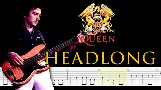 Queen - Headlong (Bass Line + Tabs + Notation) By John Deacon | @ChamisBass