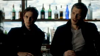 TVD 3x15 || Klaus offers Caroline to drinks || Klaroline Scenes HD