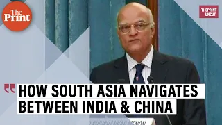 2 brilliant minds talk: ex-NSA Shiv Shankar Menon & Prof C. Raja Mohan discuss the Chinese challenge