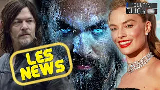 AQUAMAN 2, BARBIE, OPPENHEIMER, la série DARYL DIXON... Les news