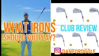 WHICH IRONS SHOULD YOU BE USING || GOLF DIGEST GOLD IRONS LIST