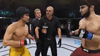 Bruce Lee vs. Zabit Magomedsharipov (EA Sports UFC 3) - CPU vs. CPU - Crazy UFC 👊🤪