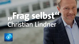 Frag selbst - Christian Lindner, FDP-Parteichef