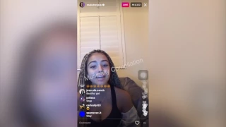 Malu Trevejo Revealing/Singing Her Other New Song On Live