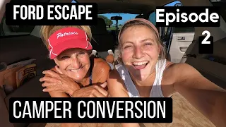 Ford Escape Camper Conversion Episode 2