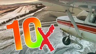 10❌ Cessna 172 Traffic Patterns [+] Student Pilot Close to First Solo