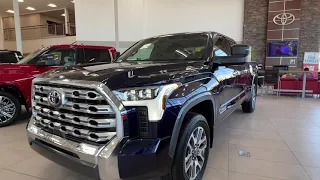 2023 Toyota Tundra 1794 Edition Tour