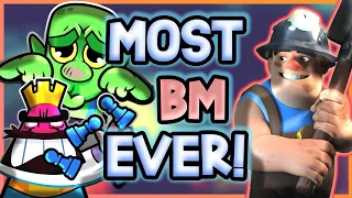 Spectating the *MOST BM* Player in Clash Royale...