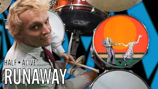 half•alive - RUNAWAY | Office Drummer [First Time Hearing]