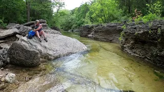 Hercules Glades Wilderness. Long Creek Falls