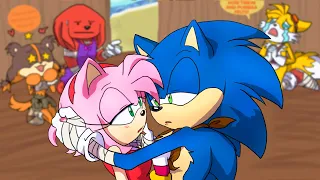 Kiss or Dare - Sonic x Amy (Sonamy) Comic Dub Comp [E-vay]