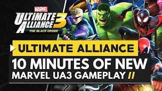 Marvel Ultimate Alliance 3 The Black Order | 10 Minutes of New Gameplay
