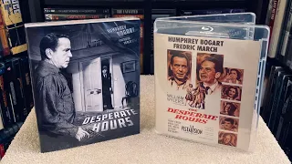 The Desperate Hours BLU RAY REVIEW + Unboxing / Menu | Arrow Video