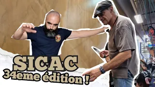vlog #1 : SICAC 2023, CRASH-TEST aiguisage avec Fred PERRIN, couteau à 20000€, je pète un Tabouret !