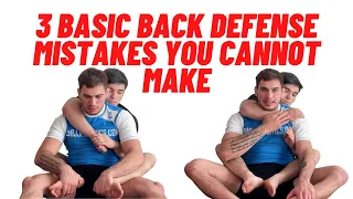 3 Basic Back Defense Mistakes You Cannot Make