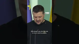 Zelenskyy blames Putin for Navalny's death