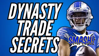 5 Trade SECRETS to Improve Your Dynasty Fantasy Football Team