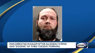 Salem man accused of firing gun dozens of times