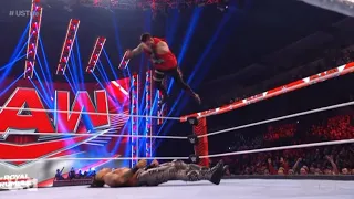 US Title Match: Kevin Owens vs Damian Priest Match Ending Highlights | 1/24/22 WWE RAW Results