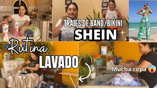 6 días sin Lavar🥵 Rutina de lavado 🧼 Compras de Noche🤦🏻‍♀️ así mi 10 de Mayo💕|trajes de baño SHEIN👌🏻