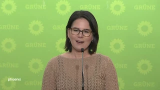 Parteipressekonferenz Die Grünen mit Parteichefin Baerbock und Ricarda Lang