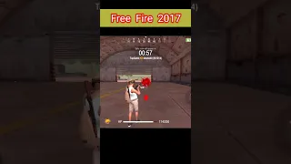 🔥free fire evolution 2017 to 2023😱 #shorts #viral #ff #freefire