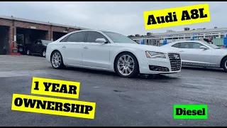 1 YEAR OWNERSHIP w/ a used AUDI A8L TDI (U.S)