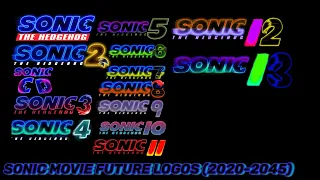 Sonic Movie Future Logos (3rd-13th Are Just Fanmade) (2023 or 2024 to 2045)