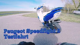 Peugeot Speedfight 2 / Testfahrt / Roller Vlog Samy.126