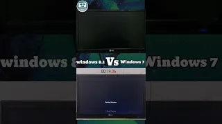 speed test windows 7 vs windows 8.1