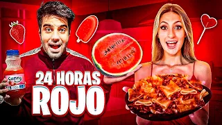 24 HORAS COMIENDO ROJO!!